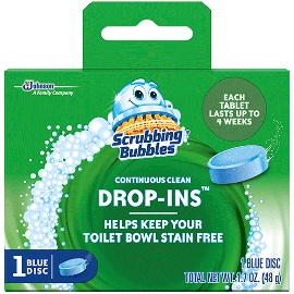Scrubbing Bubbles Vanish Blue Drop Ins 12/1.7oz