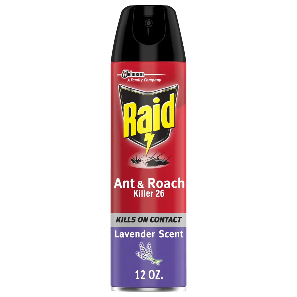 Raid Ant & Roach Lavender 12/12oz