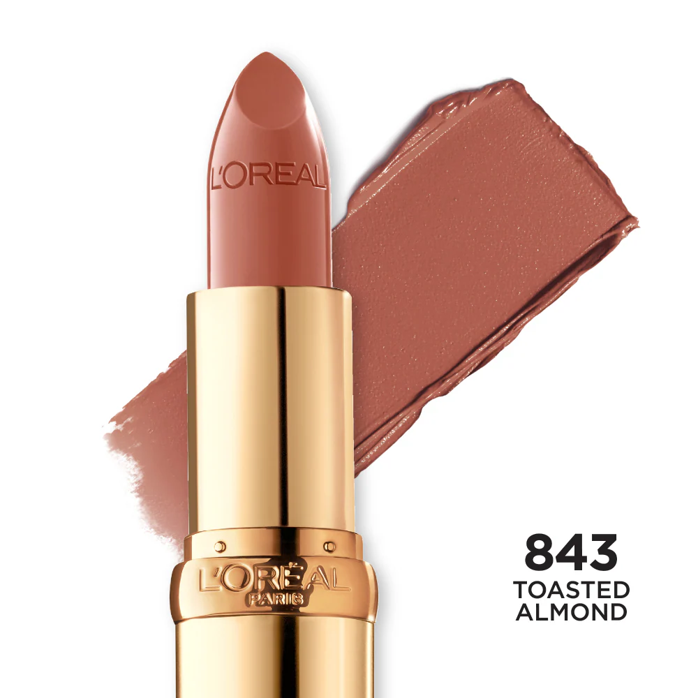CR Lumi Lipstick Toasted Almond #843