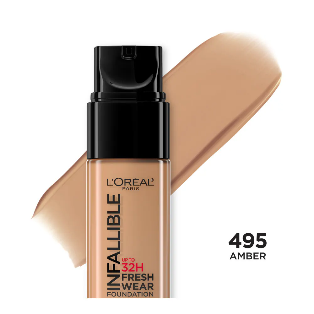 Infallible 32Hr FW Foundation Amber #495