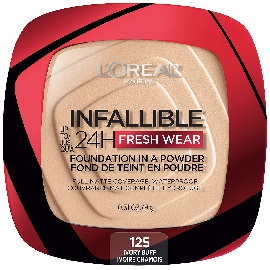 Infallible Fresh Wear Powder Ivory Buff #125