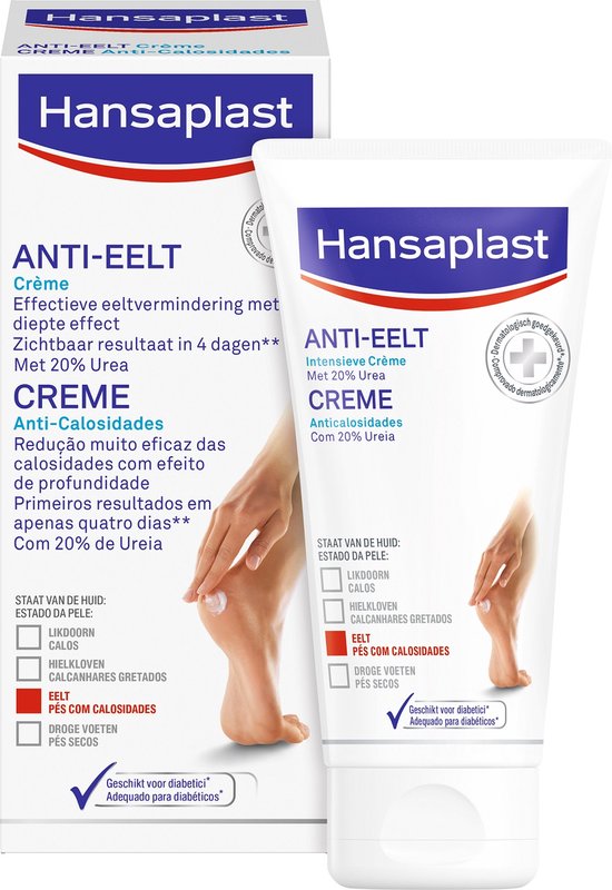 Hansaplast Voetverzorging Anti-Eelt Creme 75 Ml