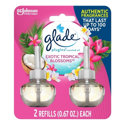 Glade PISO Exotic Tropical Blossoms 2xRefill 6/1.34oz