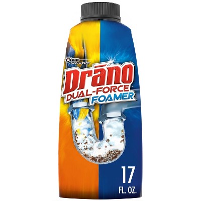 Drano Pro Strength Dual Force Foamer 8/17oz