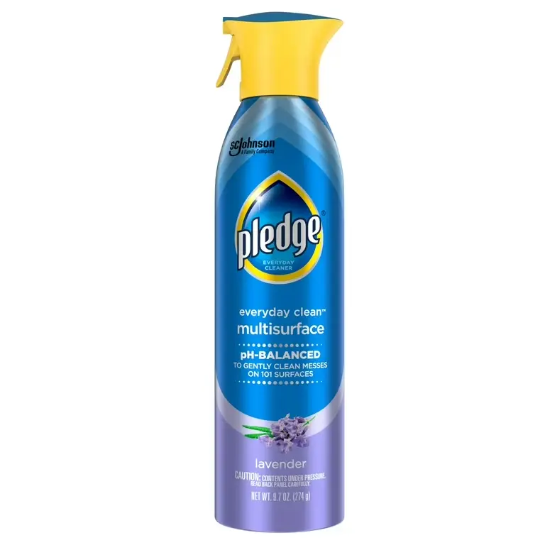 Pledge Multi-Surface Spray Fresh Lavender 6/9.7oz
