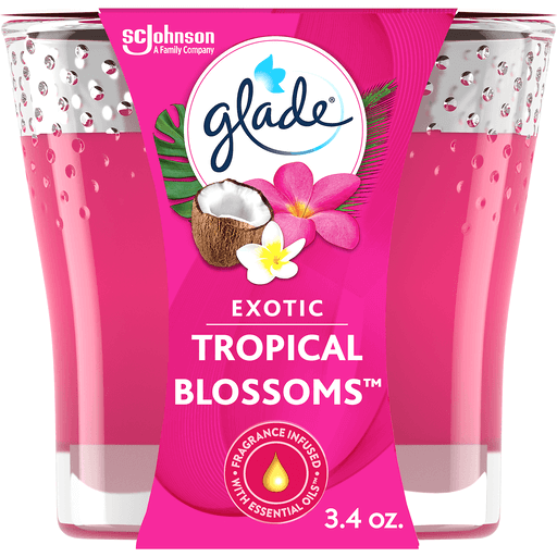 Glade Candle Exotic Tropical Blossom 3/6.8oz