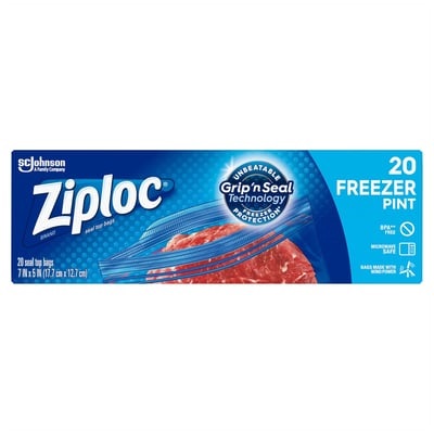 Ziploc Freezer Gallon 6/42Ct  