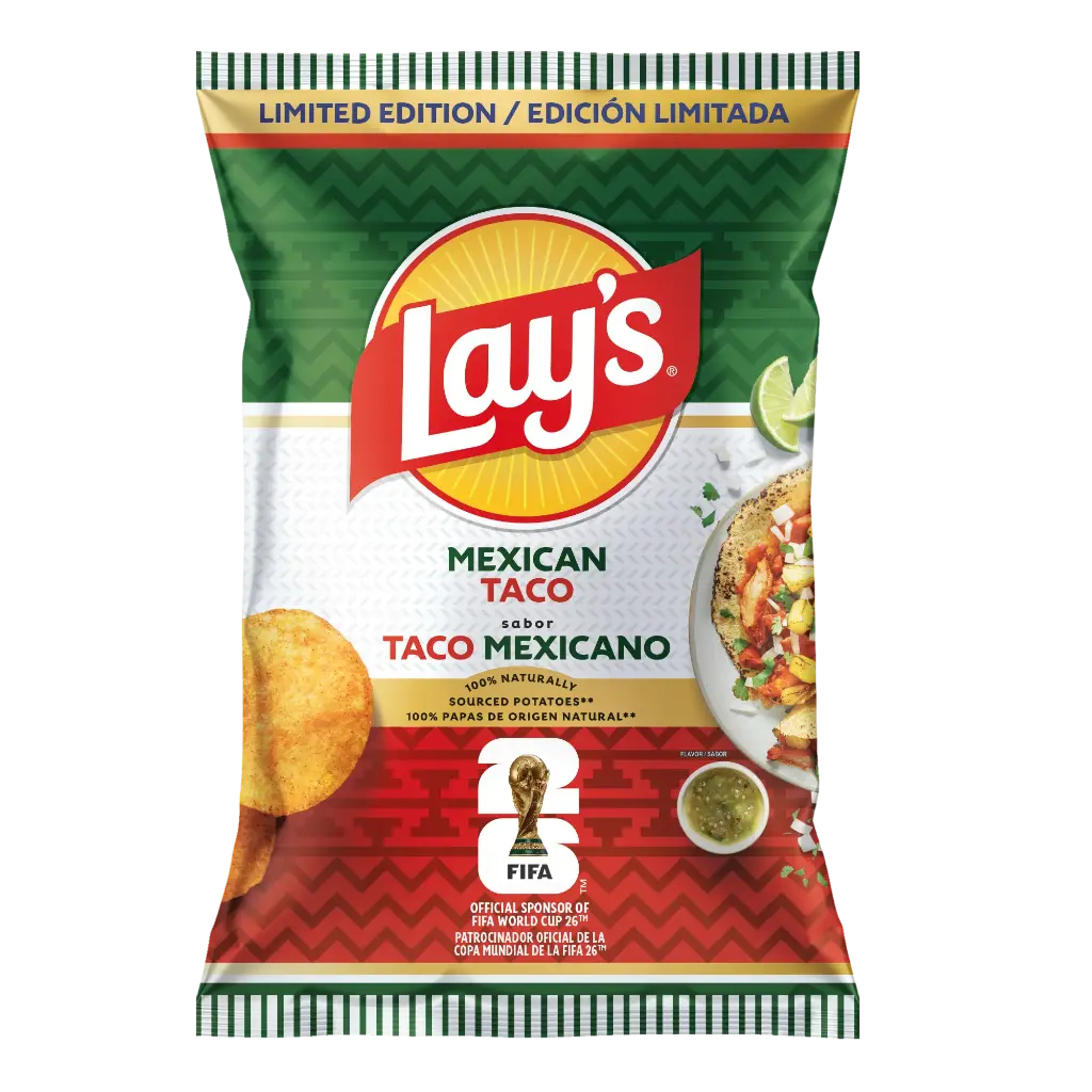 Lays Mexico Taco World Cup 16/3.7oz