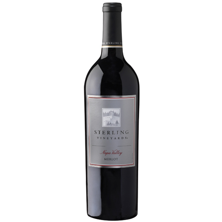 [0100-DG-84021] Sterling Vineyards Napa Valley Merlot  12/75cl