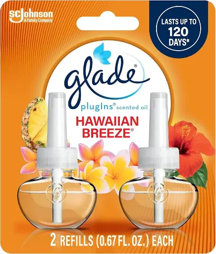 [1900-SJ-21749] Glade PISO Hawaiian Breeze 2 Refill 6/1.34oz