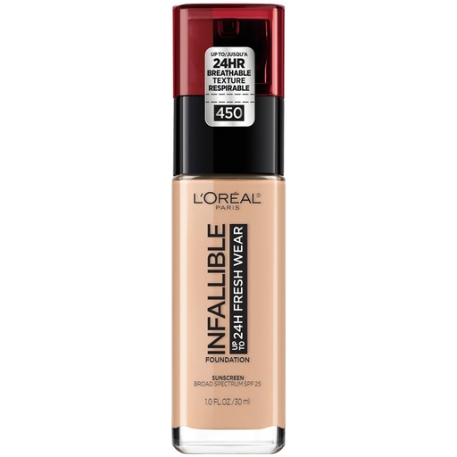 [2200-LO-38221] Infallible 24H Fresh Wear - Rose Beige #450