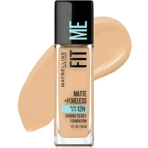[2200-MY-43347] Fitme Matte+Poreless Foundation - Natural Beige #220