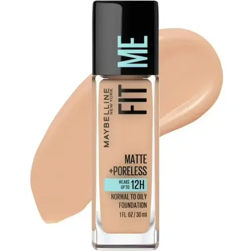 [2200-MY-43349] Fitme Matte+Poreless Foundation - Pure Beige #235