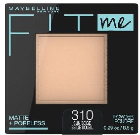 [2200-MY-43384] Fitme Matte+Poreless Powder - Sun Beige #310