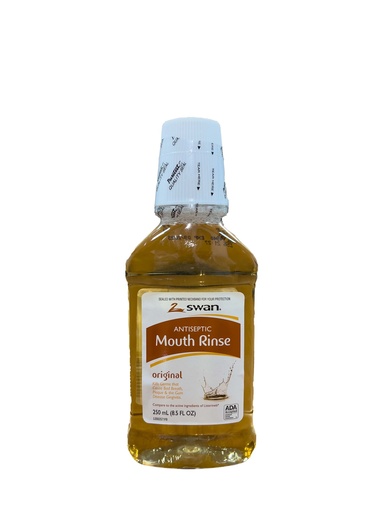 [2400-VJ-44154] Swan 250ml Amber Original Mouthwash