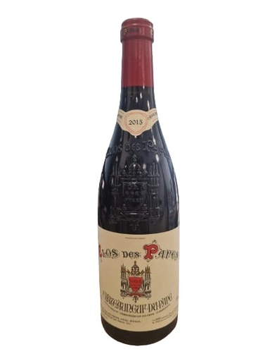 [0100-CP-A15RB] Clos De Papes Châteauneuf-Du-Pape 2015 Rouge 12/75cl