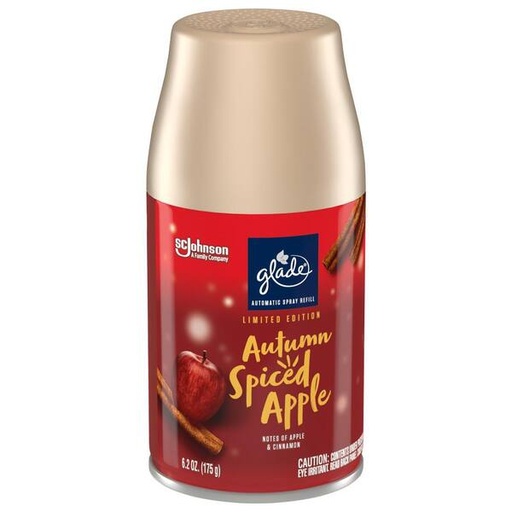 [1900-SJ-04601] Glade Auto Spray Autumn Spiced Apple 6/6.2oz