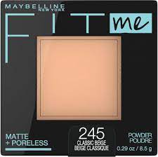 [2200-MY-55349] Fitme Matte+Poreless Powder - Classic Beige #245