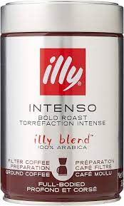 [1500-IC-08867] Illy Ground Coffee Filter Intenso 1/250Gr