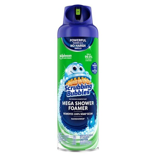 [1900-SJ-70589] Scrubbing Bubbles Mega Shower Foam Rainshower Aerosol 8/20oz