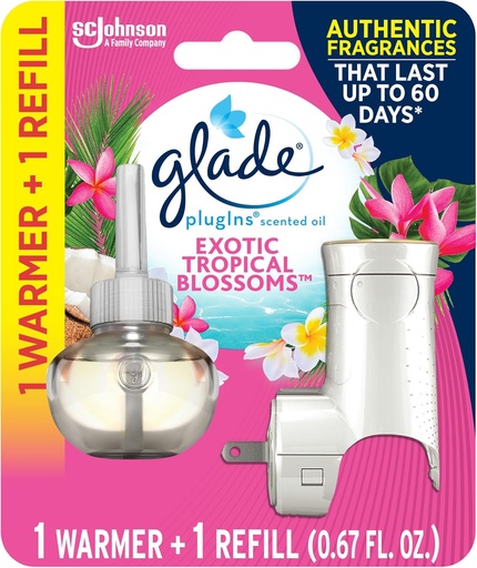 [1900-SJ-17923] Glade PISO Exotic Tropical Blossoms + Warmer 5/0.67oz