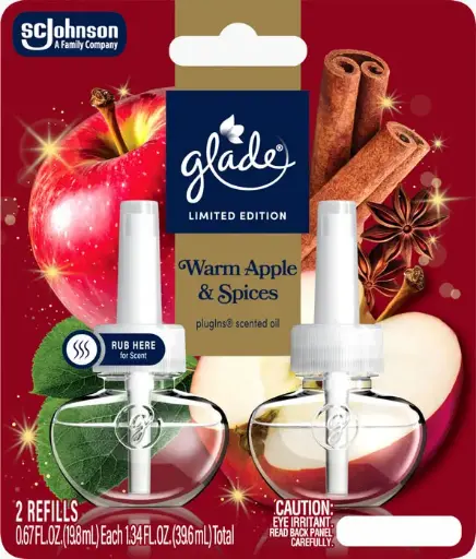 [1900-SJ-00148] Glade PISO Warm Apple & Spices 2 Refill 6/1.34oz 