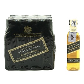 [0300-DG-25537] Johnnie Walker Black 12Yr PET Bottles 16X12Pk/5Cl 